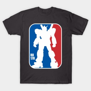 Gundam RX 178 NBA Logo basketball T-Shirt